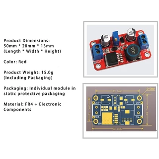 XL6019 DC-DC ปรับ Boost Converter 5A แหล่งจ่ายไฟ Step-Up โมดูลอัพเกรด XL6009 LM2577