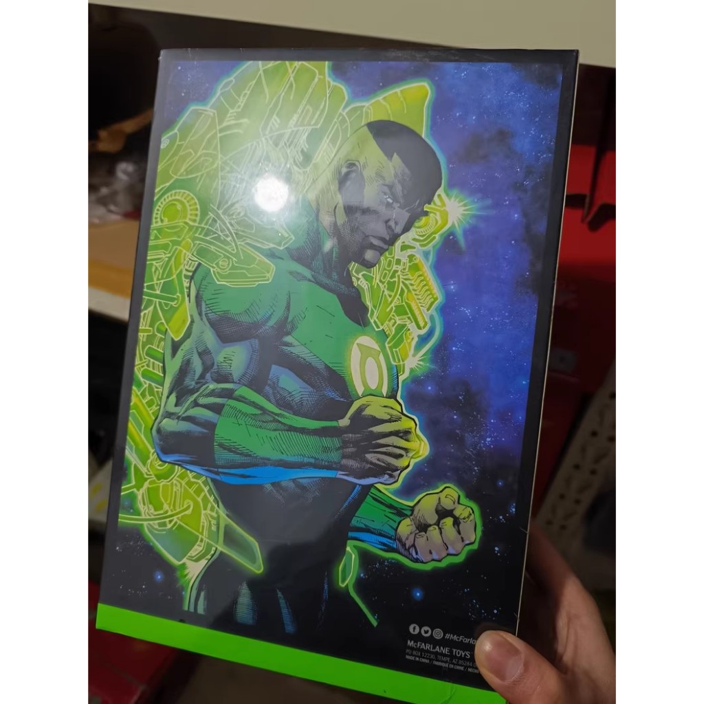 McFarlane Green Lantern Stuart Glow-in-the-Dark John Jon Stewart Action Figure