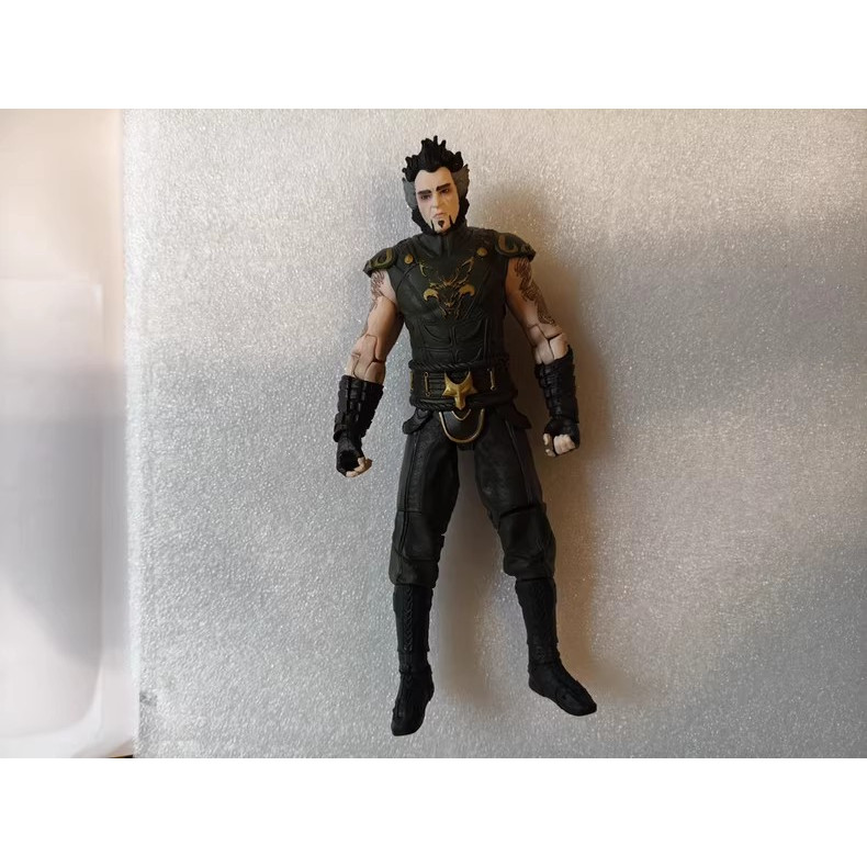 (ไม่มีกล่อง) McFarlane Arkham City Batman Catwoman Ninja Master แอ็คชั่นฟิกเกอร์ขนาด 7 นิ้ว