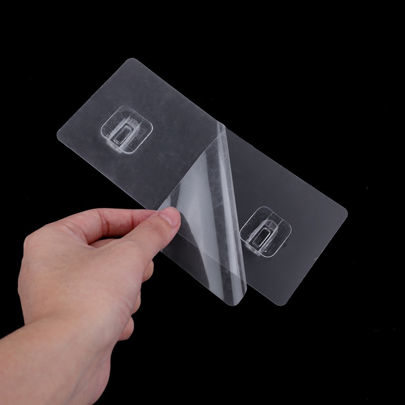 ตะขอกาวที่แข็งแกร่งชั้นเก็บหัวเข็มขัดโดยไม่ต้องเจาะวงเล็บห้องน้ําห้องครัวกรงเล็บหัวเข็มขัดตะขอ - รูปที่ 2