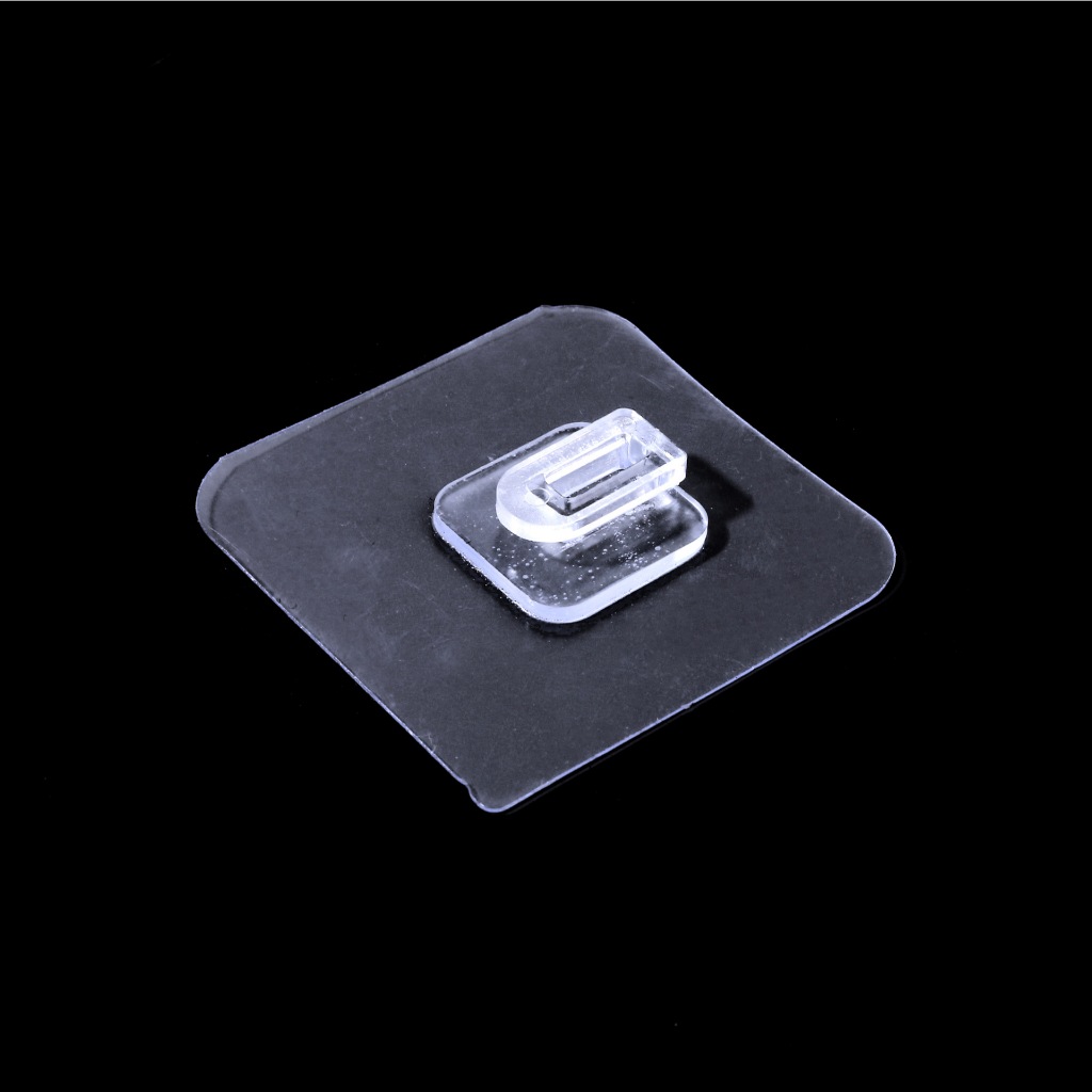 ตะขอกาวที่แข็งแกร่งชั้นเก็บหัวเข็มขัดโดยไม่ต้องเจาะวงเล็บห้องน้ําห้องครัวกรงเล็บหัวเข็มขัดตะขอ - รูปที่ 4