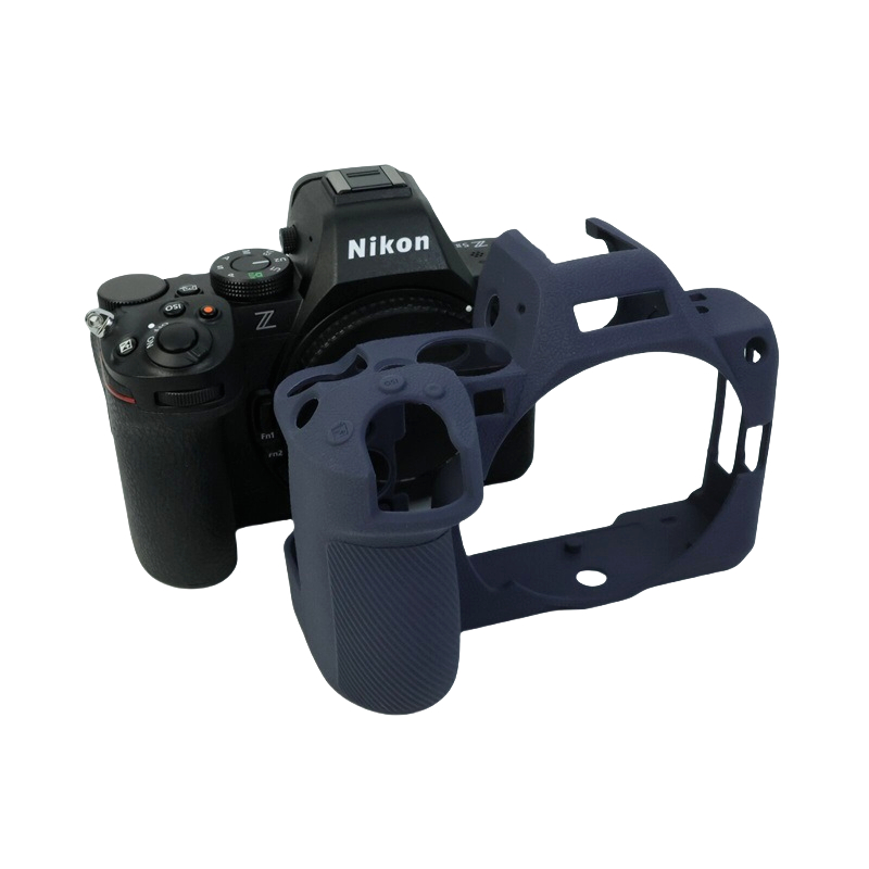ยางซิลิคอนกรณี Body Cover Protector กรอบผิวสําหรับ Nikon Z5 II Z5II Z5 Mark II Mirrorless กล้อง