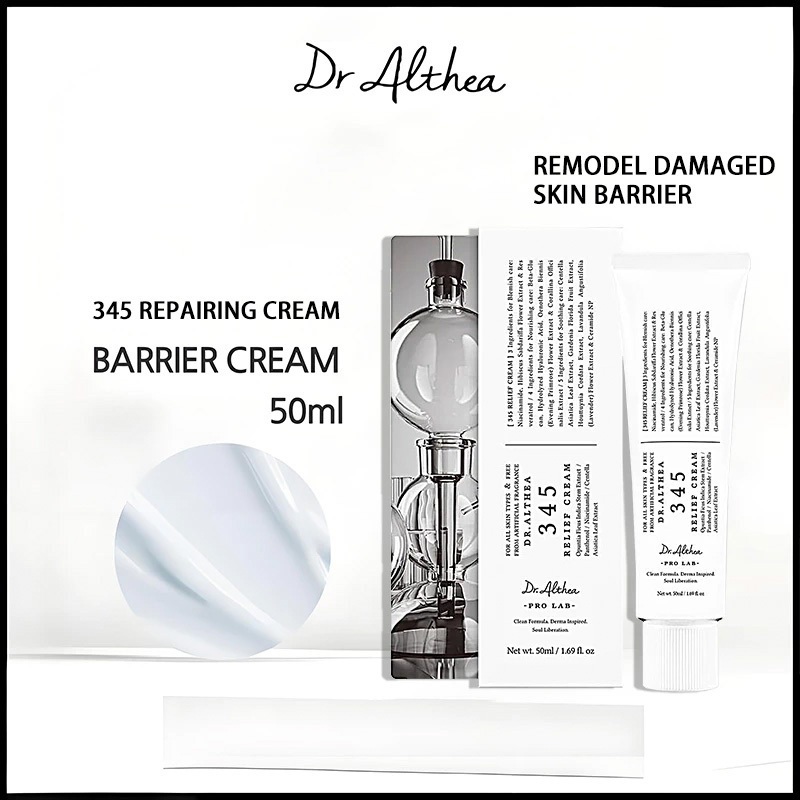 *ของแท้ 100% *Dr Althea 345 Relief Cream Korea ของแท้ไวท์เทนนิ่งผ่อนคลาย Moisturizer skin Moisturize
