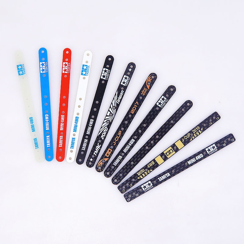 เลียนแบบ 1.5 มม.HG คาร์บอนไฟเบอร์ Popsicle หรือแก้วไฟเบอร์ Reinforcing แผ่นสําหรับ 1/32 Tamiya Mini 4WD รถรุ่น 15495/15497/2017/2019/2020
