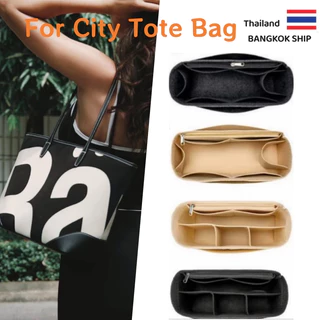 Felt กระเป๋าจัดระเบียบ For Rally City Tote Bag กระเป๋าจัดระเบียบ ผู้หญิงแต่งหน้ากระเป๋า