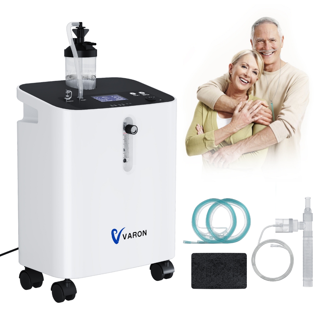 【Local Warehouse】VARON 1-10 L/min Adjustable Oxygen Flow Rate Premium Home Oxygen Concentrator