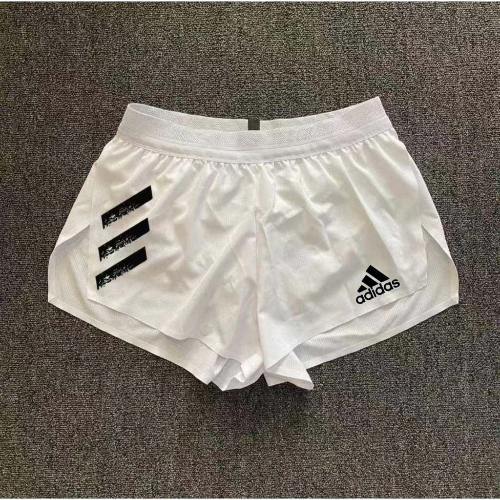 2025 New Marathon Training Running Exercise Shorts Quick-Drying Breathable Sports Pants Men and Women with Lining Shorts 2OMb