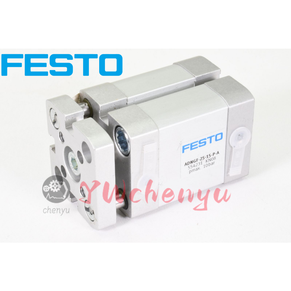 FESTO กระบอก ADNGF-12-16-20-25-32-40-50-63-5-10-20-25-40-50-PA ใหม่เอี่ยม