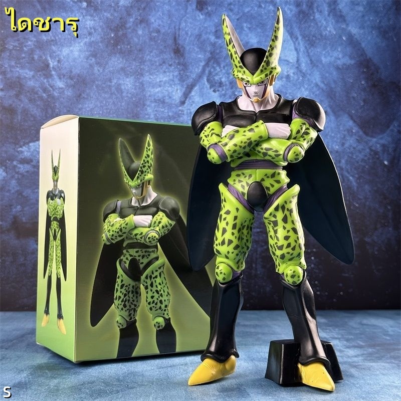 ◇Dragon Ball Saru รูป Fate Showdown Son Goku ยืนรูปอะนิเมะตุ๊กตากล่องเครื่องประดับ+dragon ball drago