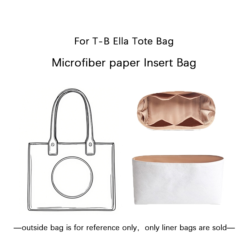 ที่ใส่กระดาษไมโครไฟเบอร์สำหรับ Ella Tote Bag กระเป๋ากันน้ำ
