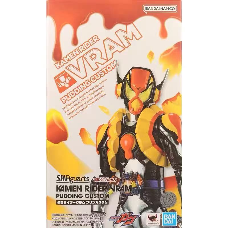 [คลังสินค้าพร้อม] BANDAI สินค้าใหม่ SHF PB Soul Limited Kamen Rider VRAM PUDDING CUSTOM สินค้าสําเร็