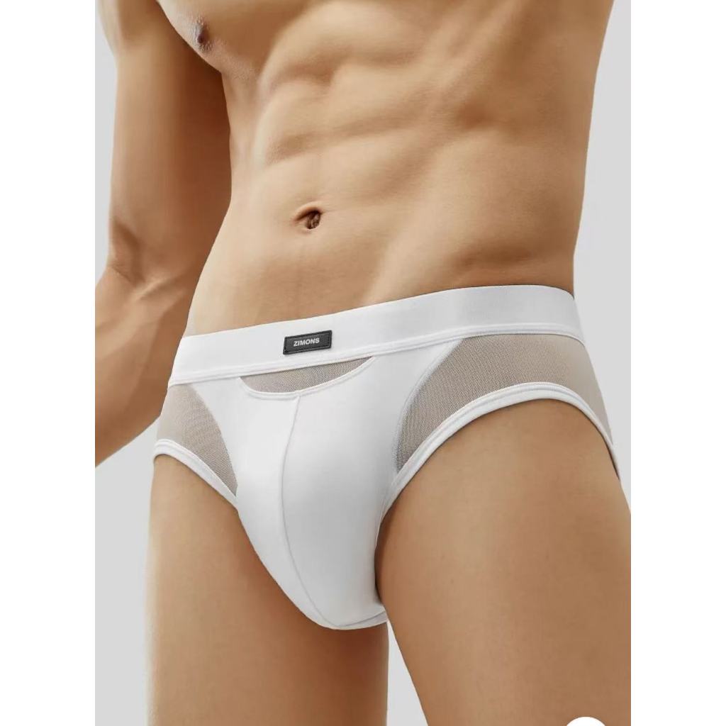 ชุดชั้นในสามเหลี่ยมผู้ชาย สไตล์เซ็กซี่ ระบายอากาศดี ทำจากเนื้อตาข่าย