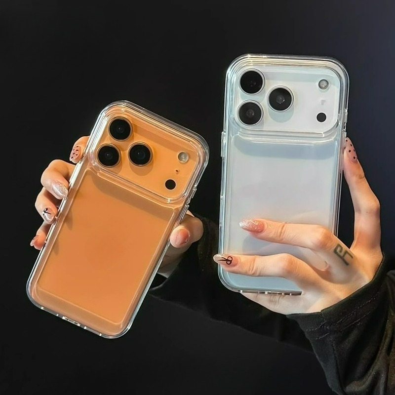 เคสอะคริลิคใส iPhone เคสแข็ง iPhone 17 Pro Max 16 15 14 pro max 13 pro max เคส iPhone 12 pro max เคส iPhone 11 pro max