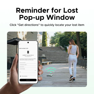 UGREEN สําหรับ Android GPS Bluetooth Tracker แท็กติดตามบลูทูธ FineTrack Slim G Ultra-Slim Wallet Card Finder IP68 กันน้ํา Tracker Card สําหรับกระเป๋าสตางค์ กุญแจ กระเป๋าเดินทาง ทํางานร่วมกับ Google Find อุปกรณ์ของฉัน