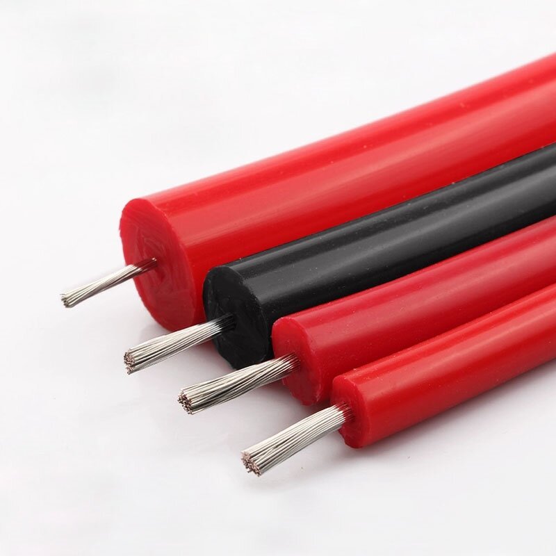 5KV 10KV 15KV 20KV 25KV 30KV AGG ซิลิโคนสายไฟแรงสูง 20/18/17/16/13/11/9AWG แกนทองแดงดีบุกลวดจุดระเบิ