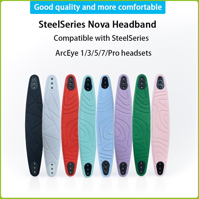 เหมาะสําหรับ SteelSeries Arctis Nova Pro เคสหูฟัง Earmuffs Nova 3/5/7 Ice Nova แบบมีสาย Pro รุ่นหูฟังป้องกันกรณีหนังแผ่นรองหูฟังอุปกรณ์เสริม