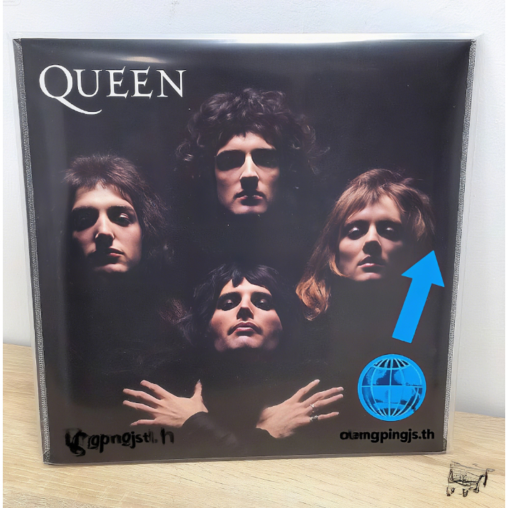 แผ่นเสียงไวนิล Queen Band Army 50th Anniversary Selection Rock Music Gramophone Turntable 40 ซม.LP อัลบั้ม