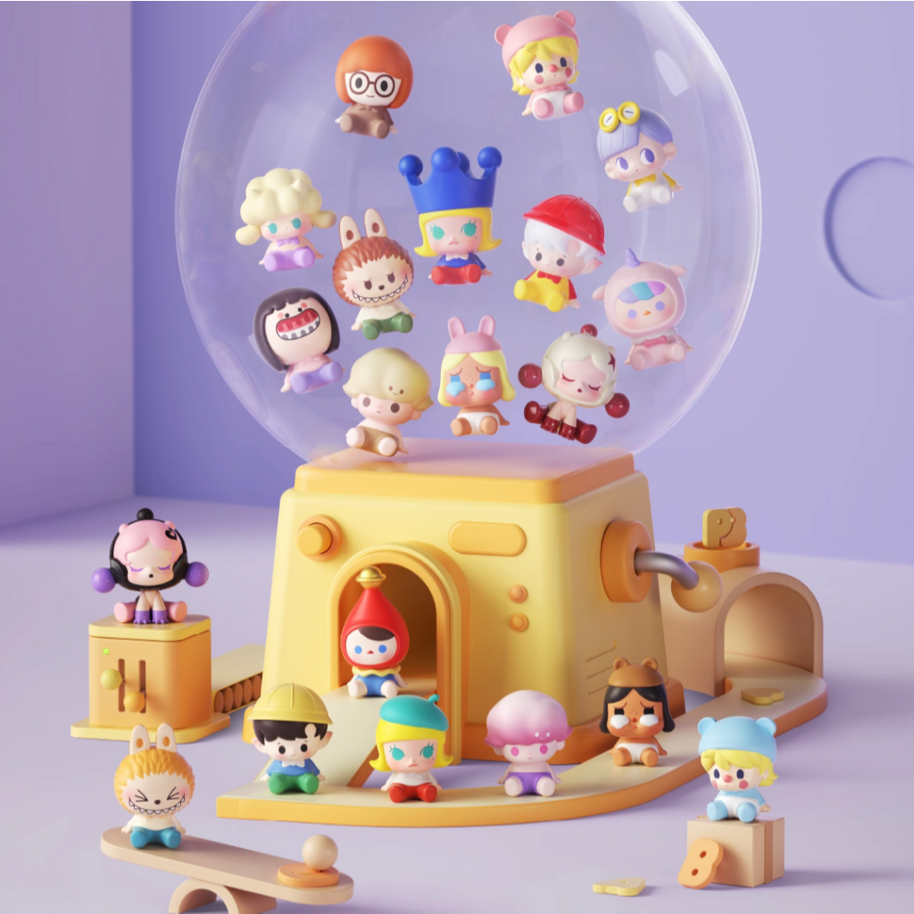 [POP Bean Groups] POP Bean Mini Figures (ของแท้) Series Rale Deal อินเทรนด์เล่นของขวัญของเล่น Sulit อะนิเมะตกแต่งโต๊ะ