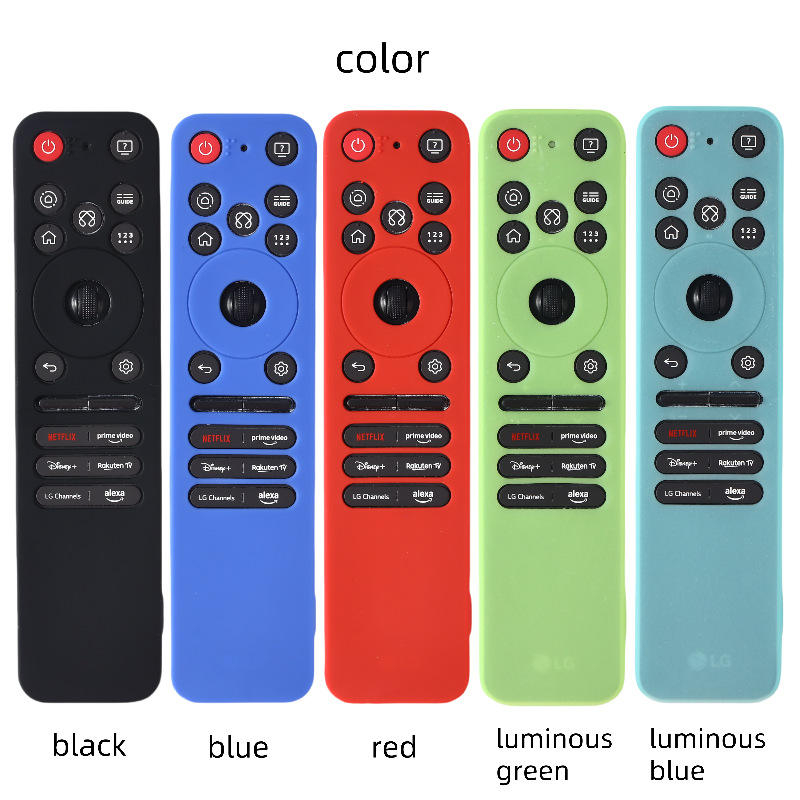 สีซิลิโคนสําหรับ LG MR2.A กรณีใช้งานร่วมกับ 2025 LG OLED สมาร์ททีวี C5 B5 G5 M5 Series Remote MR2.A ฝาครอบ
