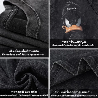 【พร้อมส่ง】🔥NASAทรงโอเวอร์ไซส์ เสื้อยืด ใส่ได้ทั้งชายหญิง เสื้อ ผ้าฝ้ายแท้100% คอกลม ลายน้องเป็ดYG757