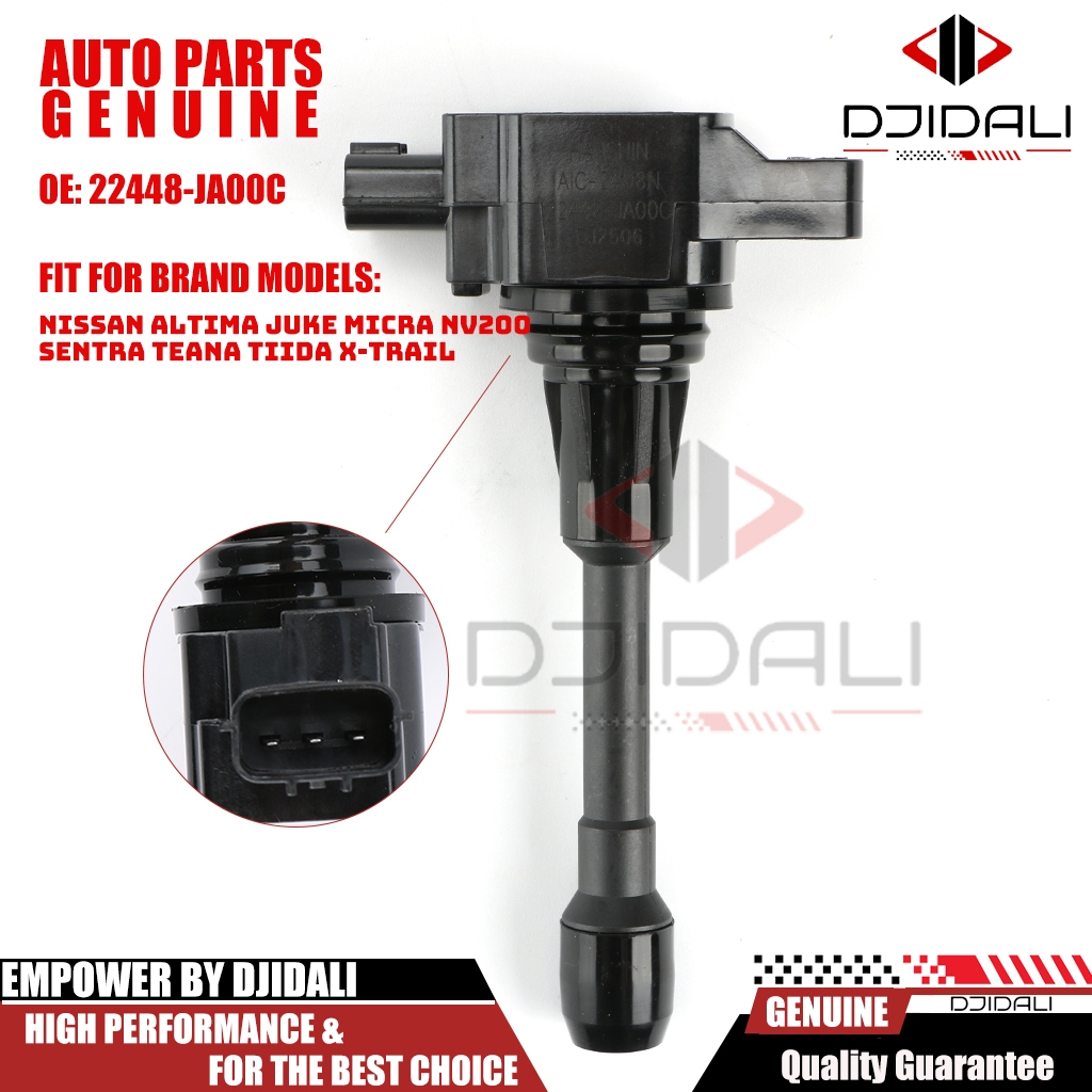 คอยล ์ จุดระเบิด 22448-JA00C สําหรับ Nissan ALTIMA JUKE MICRA หมายเหตุ NV200 SENTRA TEANA TIIDA X-TR