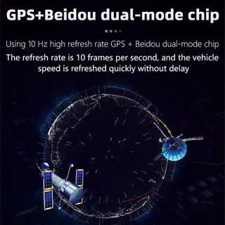 Universal Car Hud GPS Speedometer Head Up Display สําหรับรถยนต์พร้อมปลั๊ก USB ความเร็วและเล่น
