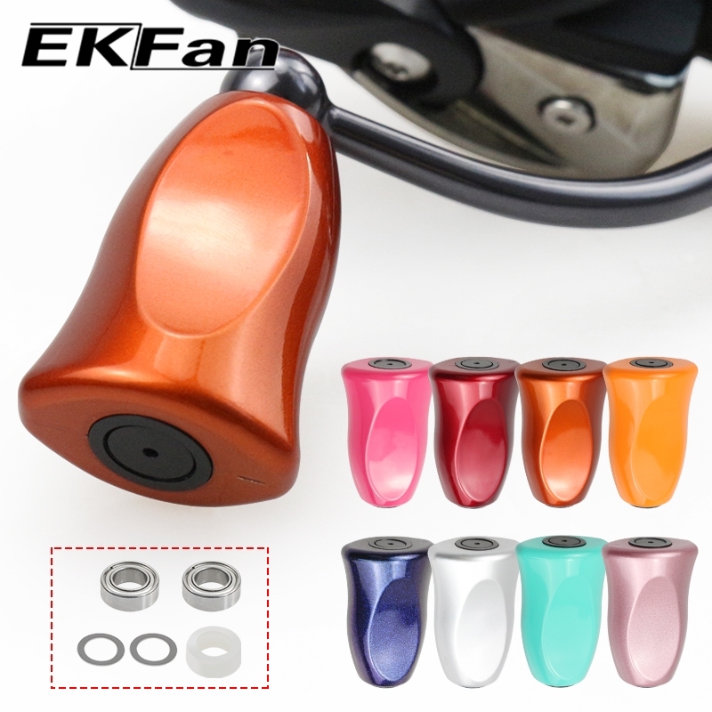 Ekfan ซิลิโคน Spinning Baitcasting ตกปลา Reel สําหรับ shimano DAIWA abu 7*4*2.5 มม.แบริ่ง ultralight 8g Lure Reel Handle DIY อะไหล่ 2 ชิ้นแบริ่ง DAIWA SALAMANDURA SV TW