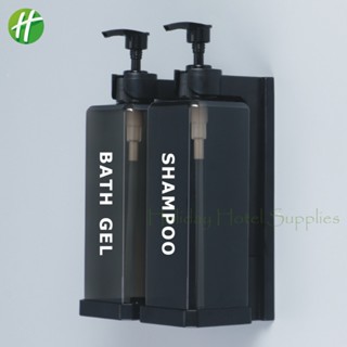 เครื่องจ่ายสบู่ติดผนังขนาด 500 มล. เครื่องจ่ายแชมพู/เจลอาบน้…