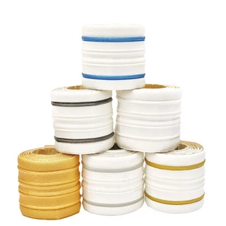 Self-Adhesive เพดานมุม Molding 14 ซม.x2.3 ม. ยืดหยุ่น Wall Trim Border สําหรับ Home Room Decor