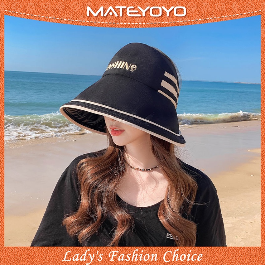 MATEYOYO หมวกป้องกันแสงแดดสำหรับผู้หญิง ออกแบบมาเพื่อความสะดวกในการพกพา และเหมาะสำหรับการใช้งานในวันหยุดชายหาดและกิจกรรมกลางแจ้ง