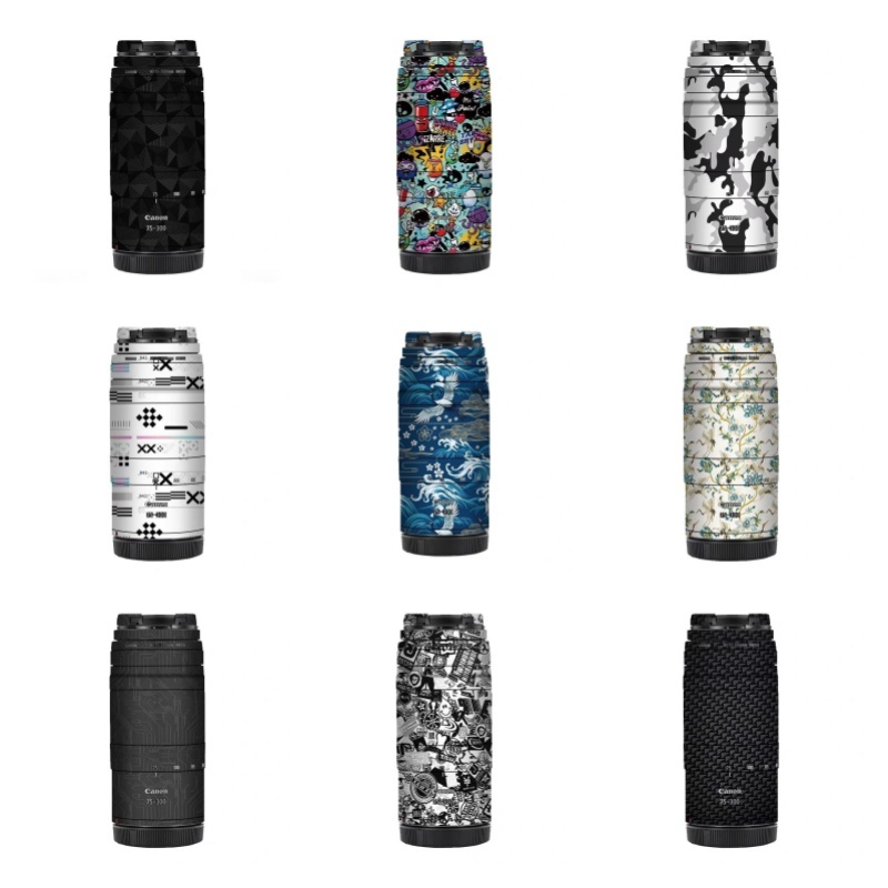 สติกเกอร์ปกป้องเลนส์ Canon สำหรับเลนส์ Canon RF75-300F4-5.6 สติกเกอร์ปกป้องเลนส์ Canon อุปกรณ์เสริมข