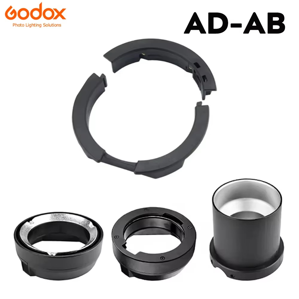 Original AD-AB Adaptor สําหรับ Profoto Bron Elinchrom Bowens Mounts AD300pro AD400pro หัวแฟลช