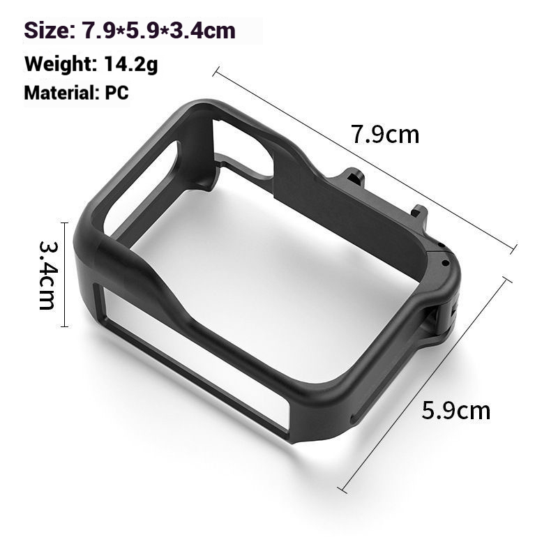 สําหรับ Insta360 GO Ultra กล้องชุดอุปกรณ์เสริม Body ขยายกรอบป้องกันอะแดปเตอร์ Mount OPtical เลนส์ Guards Portrait-focus กรองป้องกันแบบพกพากระเป๋าถือซิลิคอนฝาครอบ - รูปที่ 4