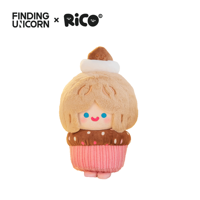 FINDING UNICORN RiCO Everywhere CELL RiCO With Me Happy Sweets Series Blind Box（Whole Set 6pcs）
