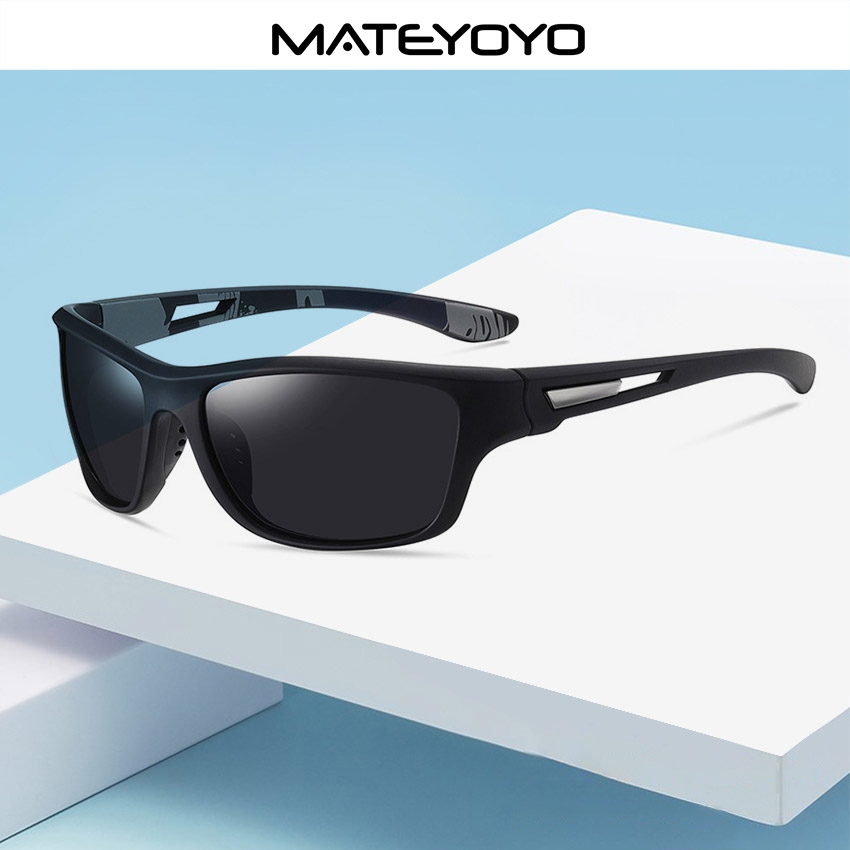 MATEYOYO نظارة شمسية رياضية رجالية مستقطبة UV400 — صورة 2