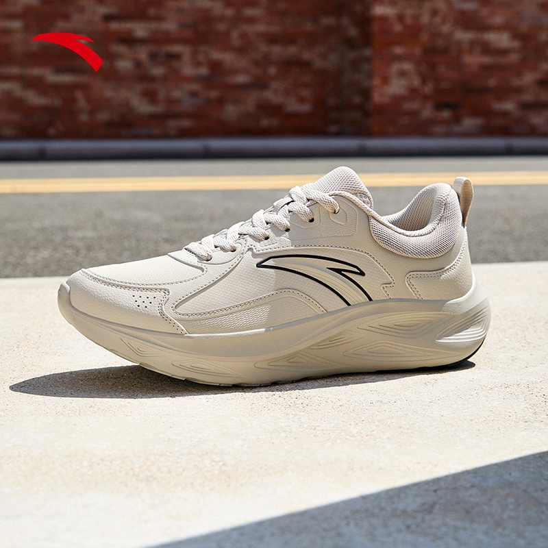 ANTA Men YiChen รองเท้าวิ่งตาข่ายระบายอากาศน้ําหนักเบารองเท้ากีฬาที่สะดวกสบาย 912545531