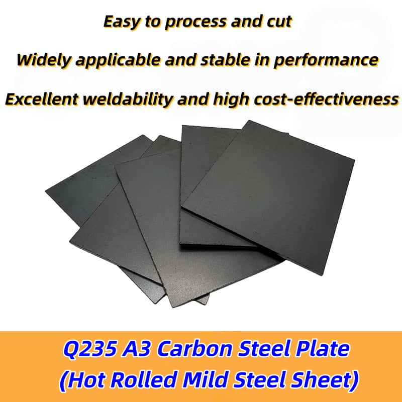 DIY Fabrication & Construction Steel Sheet - แผ่นโลหะเหล็กคาร์บอน Q235 A3 ความหนา 1.5 มม. ถึง 5 มม.