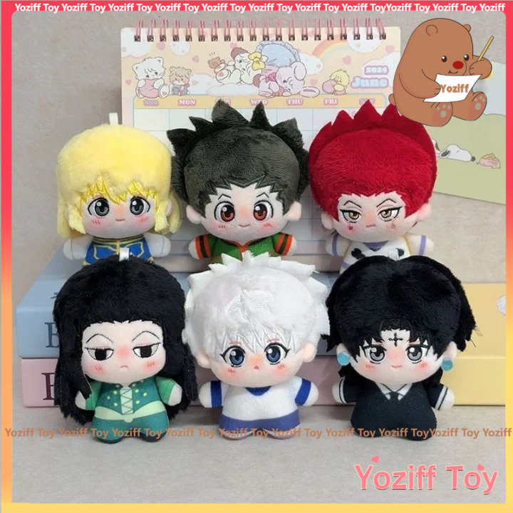 Anime Hunter X Hunter ตุ๊กตาของเล่น Hisoka Killua Zoldyck Gon น่ารักนุ่มตุ๊กตาตุ๊กตาเด็กของขวัญ 10 ซ