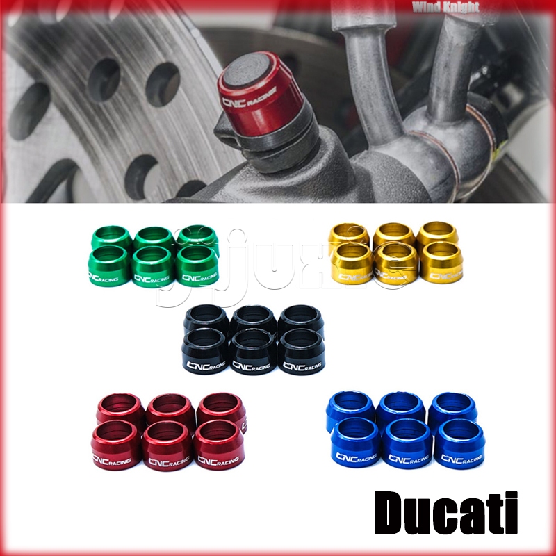 สําหรับ Ducati Scrambler 400/800/1100 Supersport 939 950 รถจักรยานยนต์ Billet Bleed วาล์วชุดท่อระบาย