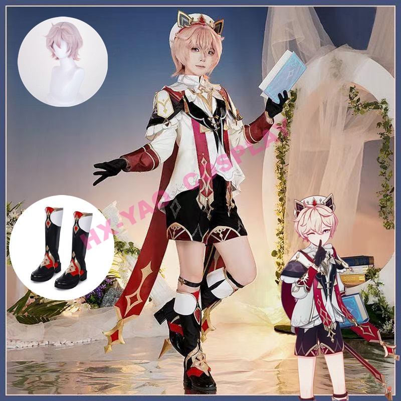 【HX-YAO】Dahlia cosplay costumes Genshin Impact Mondstadt สมโภชบูชายัญ คอสเพลย์เกม เครื่องแต่งกาย
