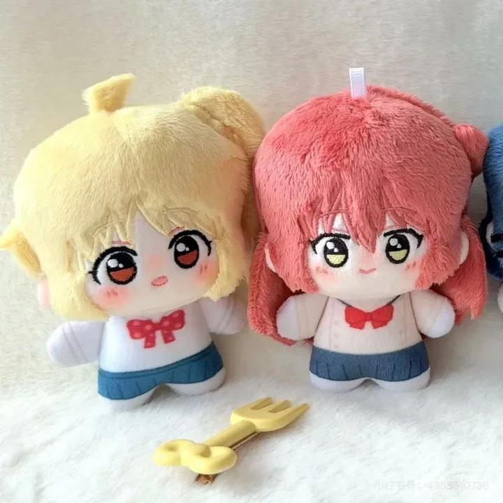 BOCCHI THE ROCK 10 ซม.พิมพ์ปลาดาวตุ๊กตาผ้าฝ้าย Gotoh Hitori น่ารักการ์ตูนสาวกระเป๋านักเรียนจี้พวงกุญแจตกแต่งของขวัญ - รูปที่ 3