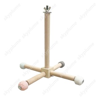 ของเล่นกัดฟันนกแก้ว ของเล่นนกแก้ว คอนยืน วงล้อหมุนได้ ฝึกนก …