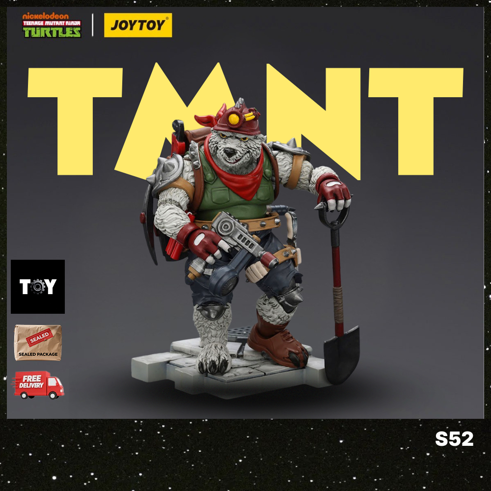 JOYTOY Original TMNT Series TMNT Dirtbag 1/18 Scale Action Figure บทบาทการ์ตูน