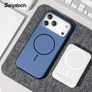 Sanptoch Matte แม่เหล็กกันกระแทกเคสโทรศัพท์สําหรับ iPhone 17…