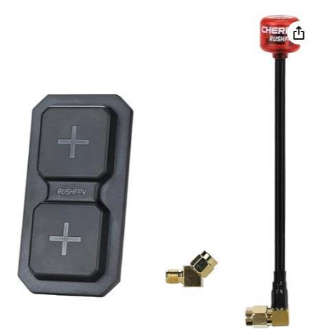 FPV Goggles Antenna RHCP Range 5.8g Dual-Unit Patch เสาอากาศ SMA 11dBi สําหรับ FPV Drone Goggles เสา