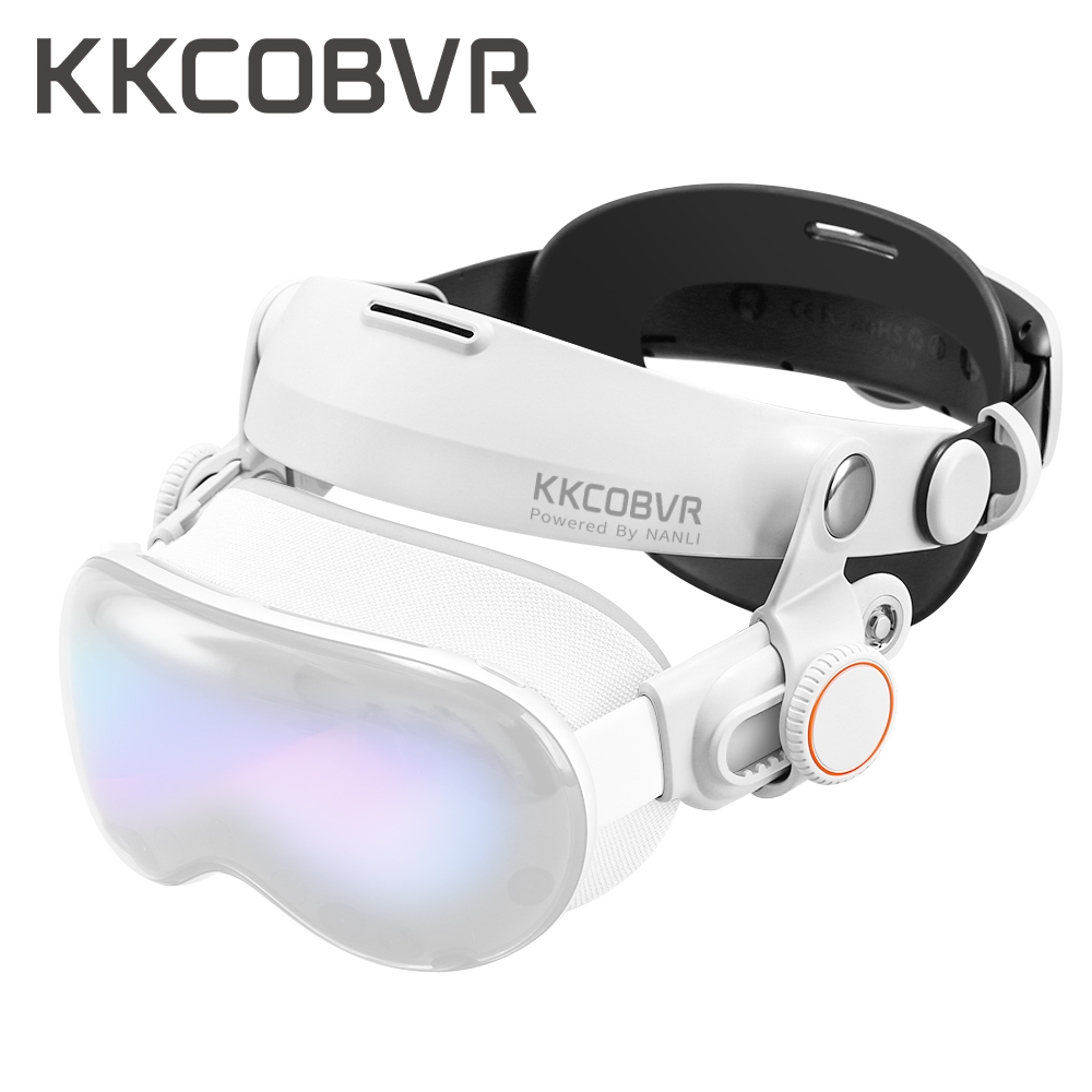 KKCOBVR VP1 Halo Head Strap เข้ากันได้กับ AVP VR เพื่อความสะดวกสบายที่ได้รับการปรับปรุง