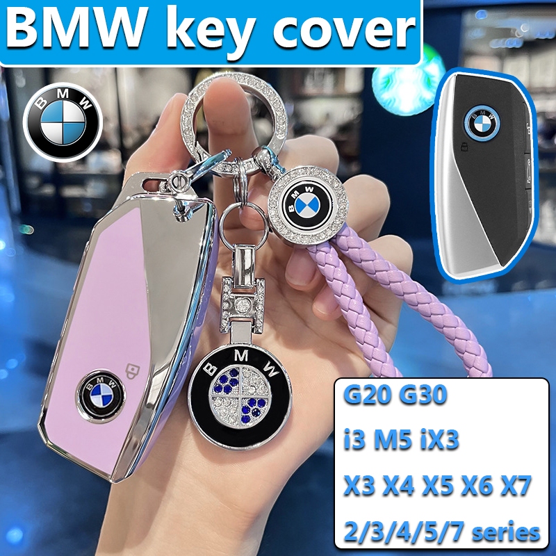 BMW รถสําหรับ G20 G30 i3 M5 iX3 X3 X4 X5 X6 X7 2/3/4/5/7 series ฝาครอบ BMW กรณีกุญแจรีโมท