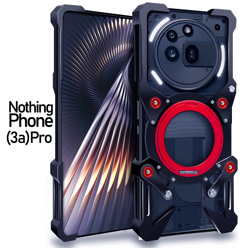 Nothing Phone 1 2 3 3A 2A Pro Plus Case CMF Phone1 Phone2 Phone3 Pro Metal Cover Fashion Casing