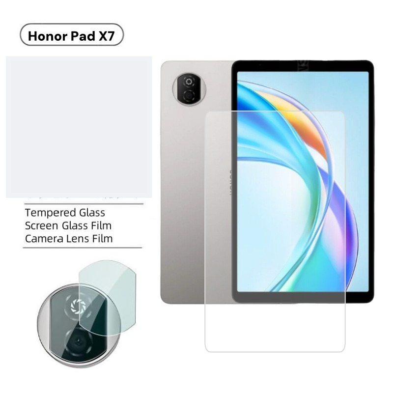 สําหรับ Honor Pad X7 2025 8.7 นิ้วเลนส์กล้องใสป้องกันหน้าจอสําหรับ HONOR PadX7 PAD X7 กระจกด้านหลังป