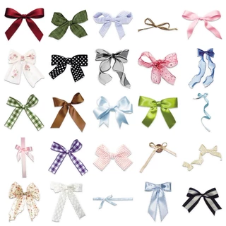 น่ารัก 50 ชิ้น Bowknot สติกเกอร์ใสสําหรับแล็ปท็อปสมุดภาพ Art หมวกกันน็อคสติกเกอร์ Graffiti กันน้ํา DIY